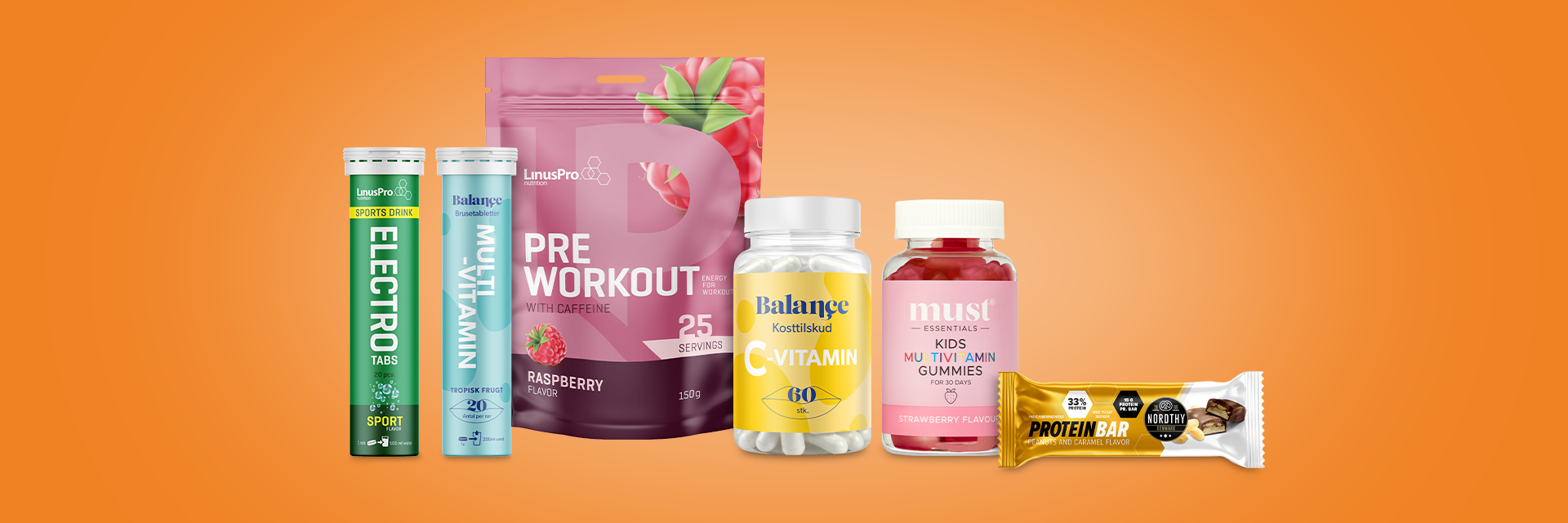 Protein, Energi & Kosttilskud