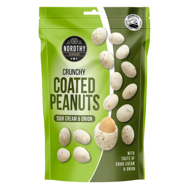 Coated peanuts sour cream and onion