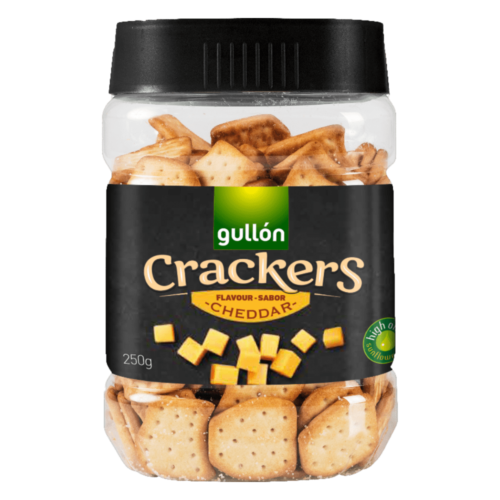 Gullon Crackers med smag af cheddar ost