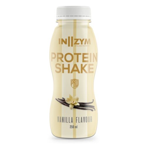 Flaske med Vanilje protein shake fra IN2ZYM