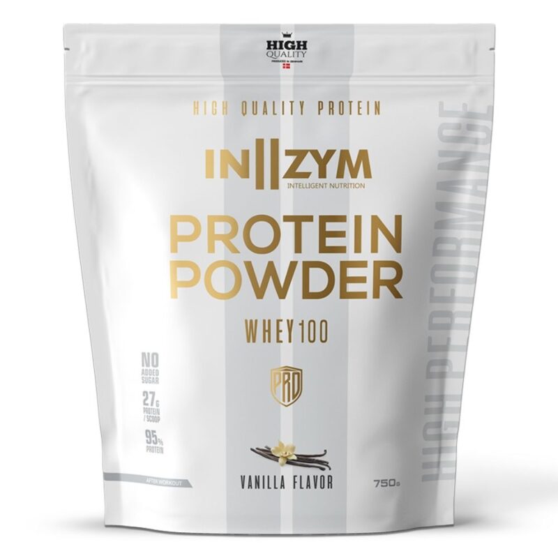 IN2ZYM Protein Whey100 Vanilje protein pulver