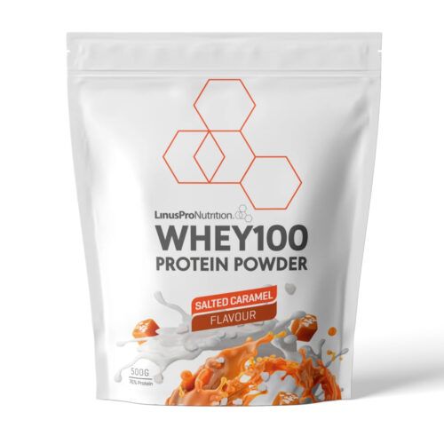 LinusPro Nutrition Whey100 proteinpulver med salted caramel