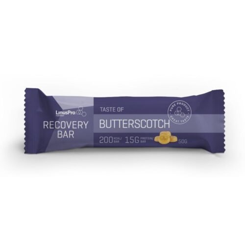 LinusPro Recovery bar Butterscotch på 50 gram