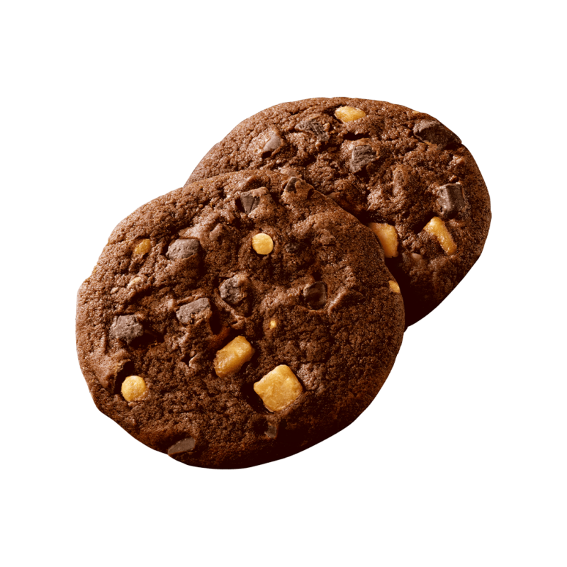 Mars Soft Cookies kager med chokoladestykker på toppen