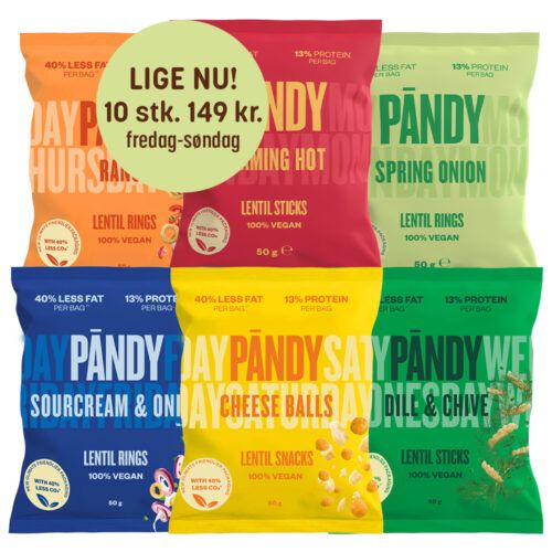 Mix 10 Pandy Chips for 149 kr