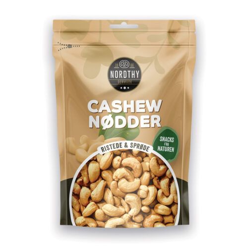 Nordthy Cashew Nødder i pose med genluk