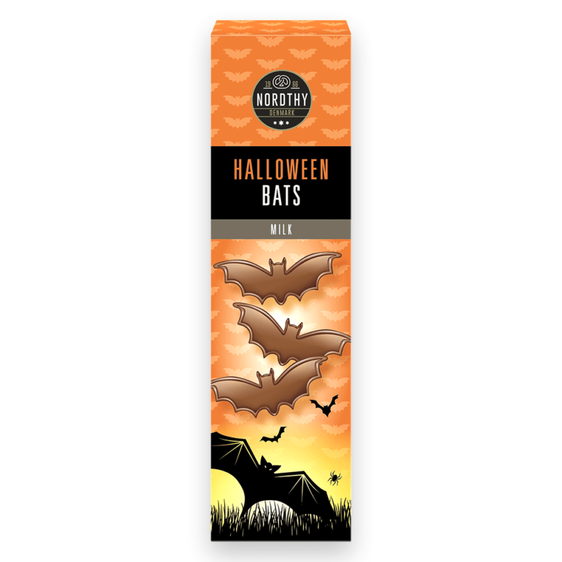 Nordthy Halloween Bats chokolade