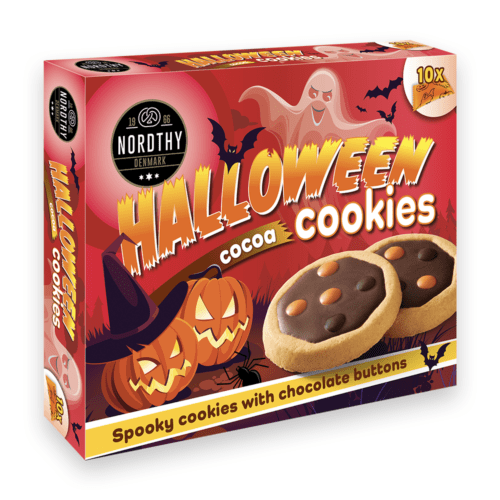 Nordthy Halloween Cacao Cookies emballage