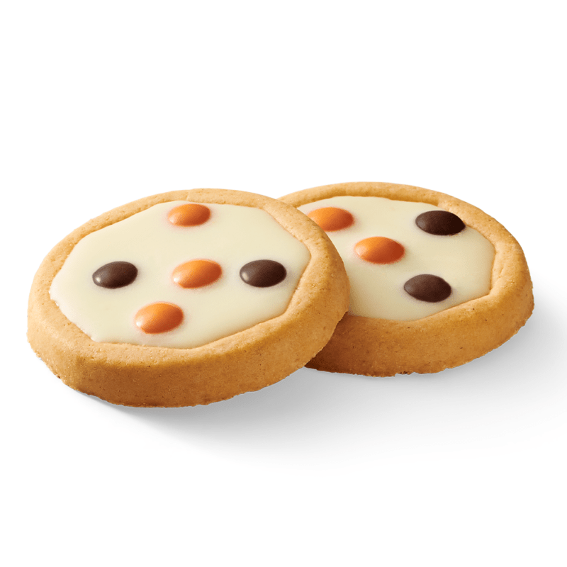 Nordthy Halloween White Cookies med smarties