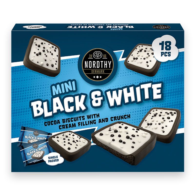 Nordthy Mini Black & White Biscuits