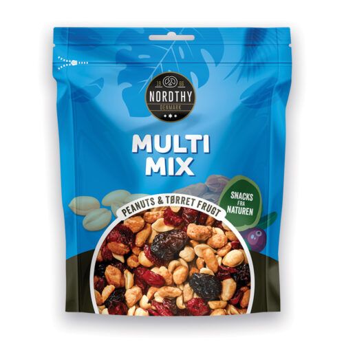 Nordthy Multi Mix peanuts og tørret frugt