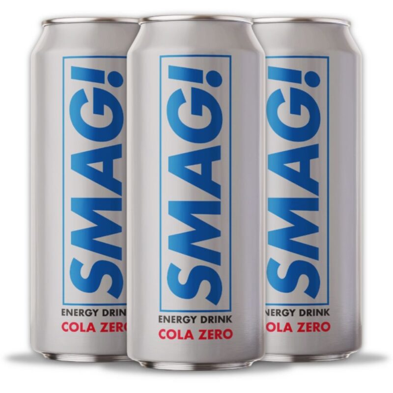 SMAG! Energy Drink Cola Zero 500 ml 24stk.